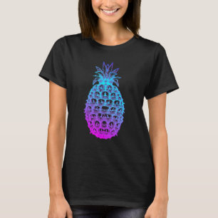 T-shirt Glitch Vaporwave Style esthétique Japon Ananas G