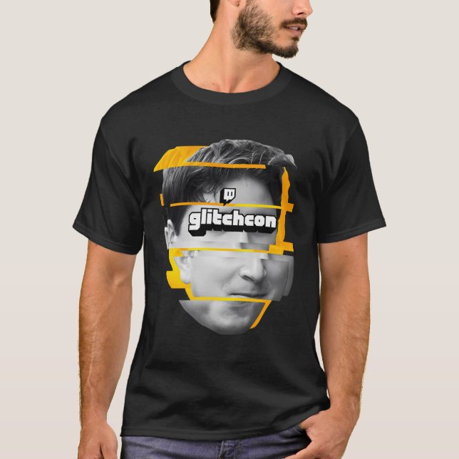 T-shirt Glitchcon Glitched Kappa (Devant)