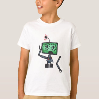 T-shirt Glitchy le robot