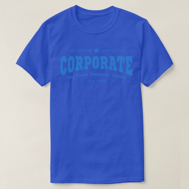 T-shirt Global Corporation Text Strewear Mode (Design devant)