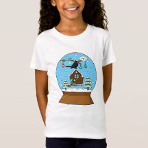 Globe des neiges avec chant Blackbird