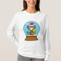 Globe des neiges avec Chouette du Père Noël