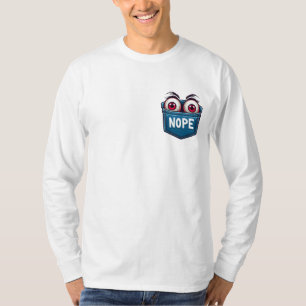 T-shirt Globes oculaires dans la poche