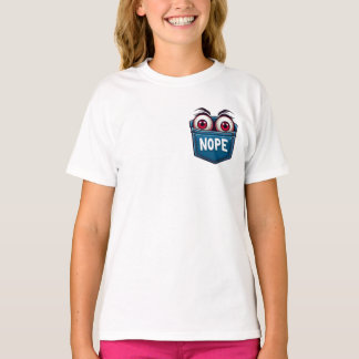 T-shirt Globes oculaires sur poche