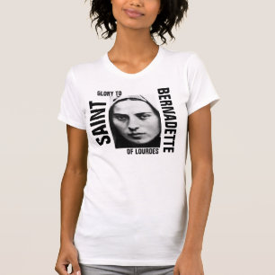 T-shirt Gloire À Saint Bernadette De Lourdes