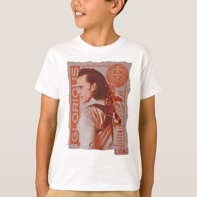 T-shirt "Glorieux" Loki Shething Dagger (Devant)