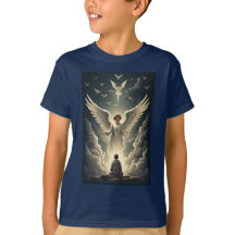Glorious Heavenly Angels Kid's Tee Shirt