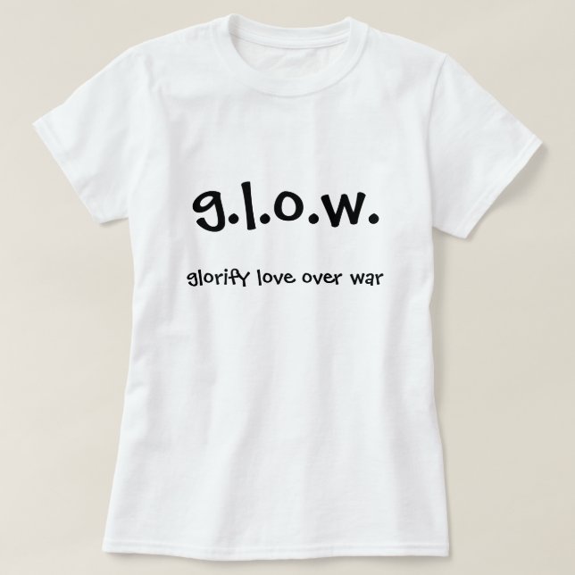 T-shirt Glow (Design devant)