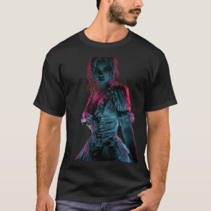 T-Shirt Glow Neon Warrior