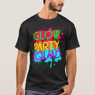 T-shirt Glow Party Squad Funny Halloween Group