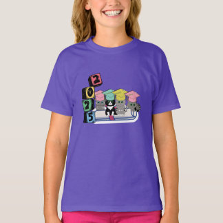T-shirt Glowin' & Growin’ - Classe de 2025