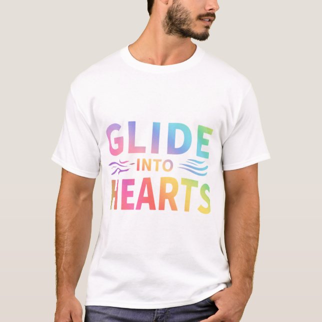 T-shirt Glude Dans Le Coeur (Devant)