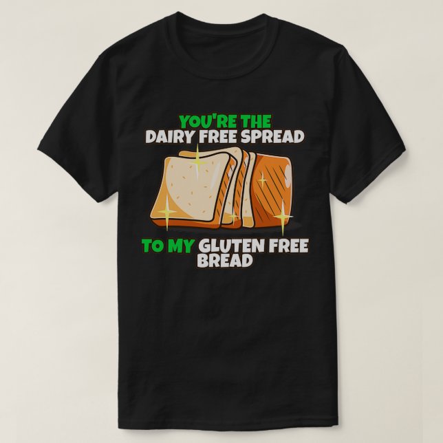 T-shirt Gluten drôle Lifestyle Blé Maladie coeliaque A (Design devant)