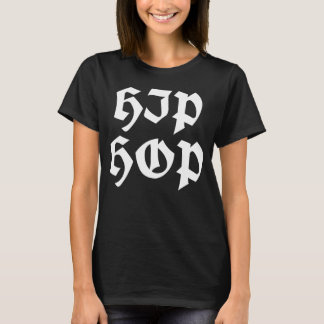 T-Shirt Glyphs Hip Hop Gothique