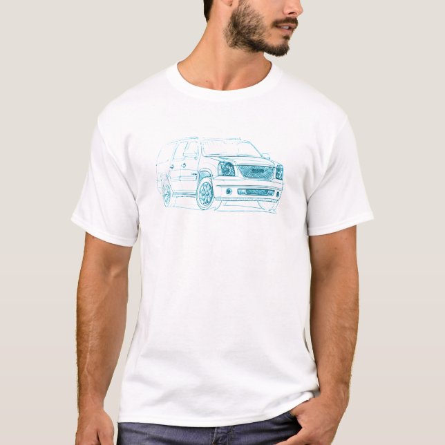 T-shirt GMC le Yukon Denali 2009 (Devant)