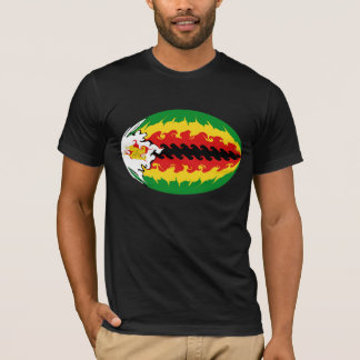 T-shirt Gnarly de drapeau du Zimbabwe