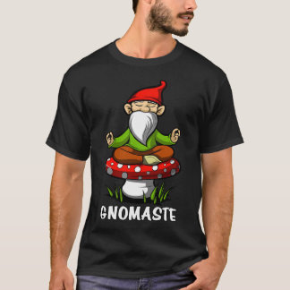 T-shirt Gnomaste Gnome de Yoga