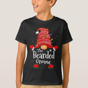 T-shirt Gnome à harnais - Famille de Noël Correspondant No