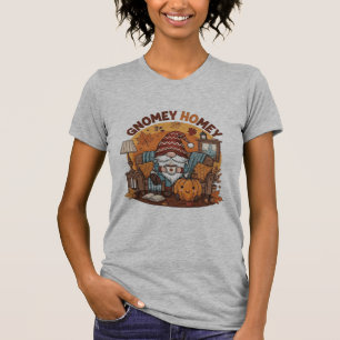 T-shirt Gnome à la maison citrouille saisonnier design