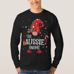 T-shirt Gnome Aussie Matching Famille Gnome de Noël P