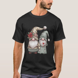 T-shirt Gnome Couple Christmas