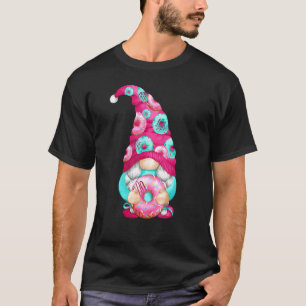 T-shirt Gnome de beignet avec un motif mignon pour jardini