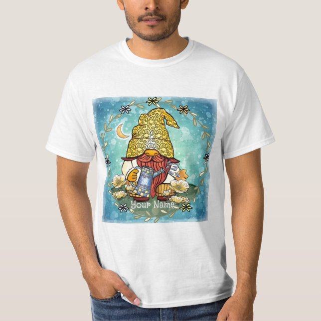 T-shirt gnome de pavot (Devant)