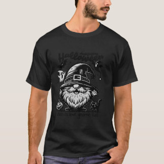 T-shirt Gnome d'Halloween et un sentier hanté par un fantô