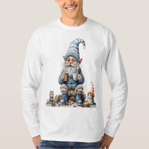 T-shirt Gnome et saison d'hiver
