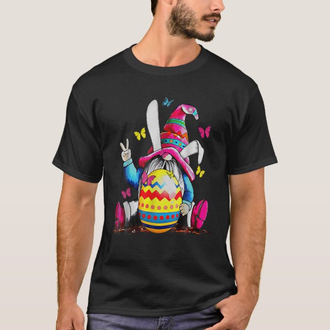 T-shirt Gnome Femmes de Pâques tenue de Pâques Filles de P (Devant)