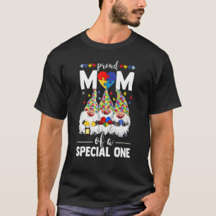 T-shirt Gnome Fière Autisme Maman d'un Autisme spécial Awa