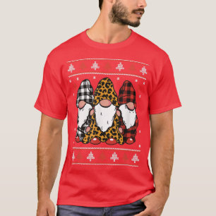 T-shirt Gnome Gnomes, Noël laid, Joyeux Noël, Noël