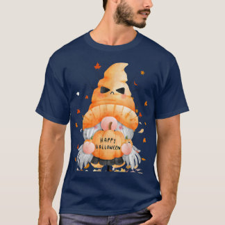 T-shirt Gnome JackOLantern Citrouille Halloween Co