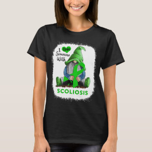 T-shirt Gnome J'Aime Quelqu'un Avec Scoliose
