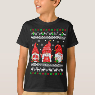 T-shirt Gnome laide de Noël Gnomes Noël Paja