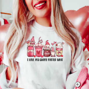 T-shirt Gnome Love Valentine