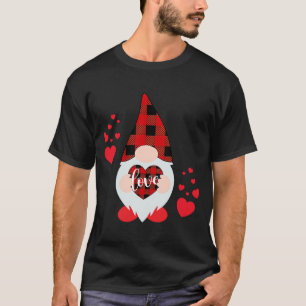 T-shirt Gnome Love Valentines Day Love My Gnomies