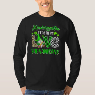 T-shirt Gnome maternelle Enseignants Aimer Shenanigans St