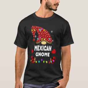T-shirt Gnome Mexicain Famille assortie carreaux de Buffal