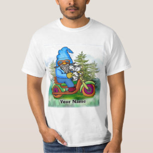 T-shirt Gnome motard