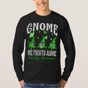 T-shirt Gnome One combat seul la sensibilisation au handic
