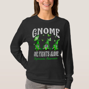 T-shirt Gnome One lutte seule contre la dépression
