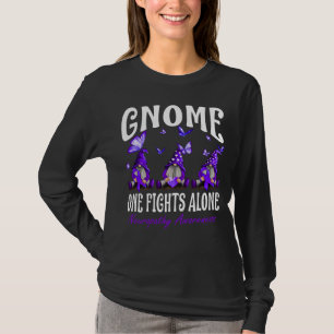 T-shirt Gnome One se bat seul contre le Lymphome Awar de n