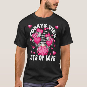 T-shirt Gnome Rose Avec Barbe Rose Pour Femmes Mignonne Va