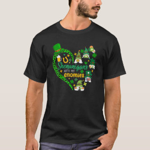 T-shirt Gnome St Patrick's Day Shenanigans With My Gnomies
