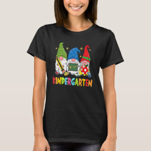 T-shirt Gnomes Équipe de maternelle Enseignant de première