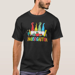 T-shirt Gnomes Équipe de maternelle Enseignant de première