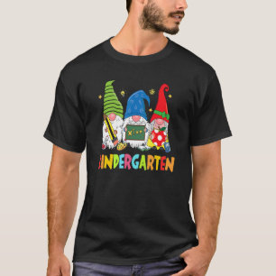 T-shirt Gnomes Équipe de maternelle Enseignant de première