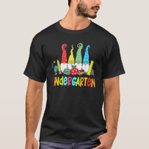 T-shirt Gnomes Équipe de maternelle Enseignant de première