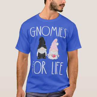 T-shirt Gnomes For Life Drôle Mariage Gnome Bride Groom M